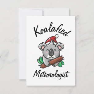 Koalafied Meteorolog Card Kort