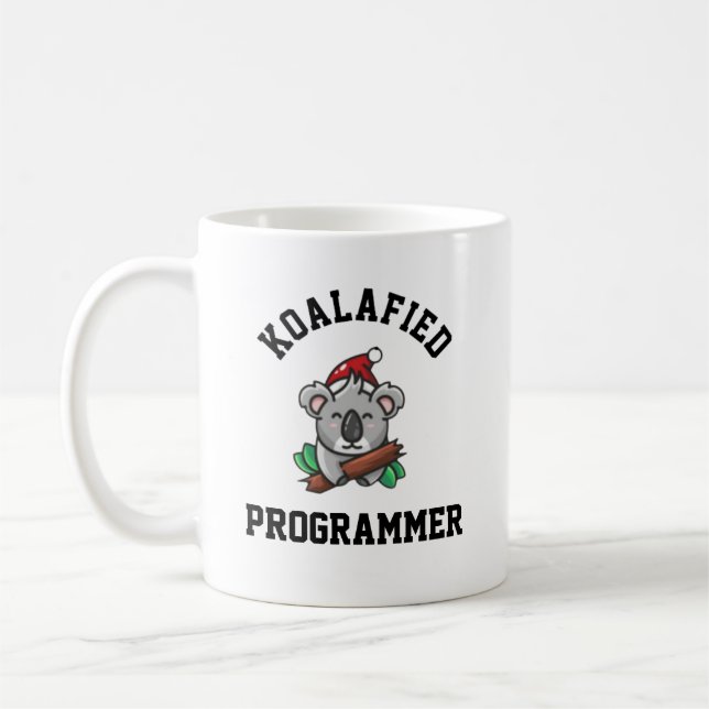 Koalafied Programmer Kaffemugg (Vänster)