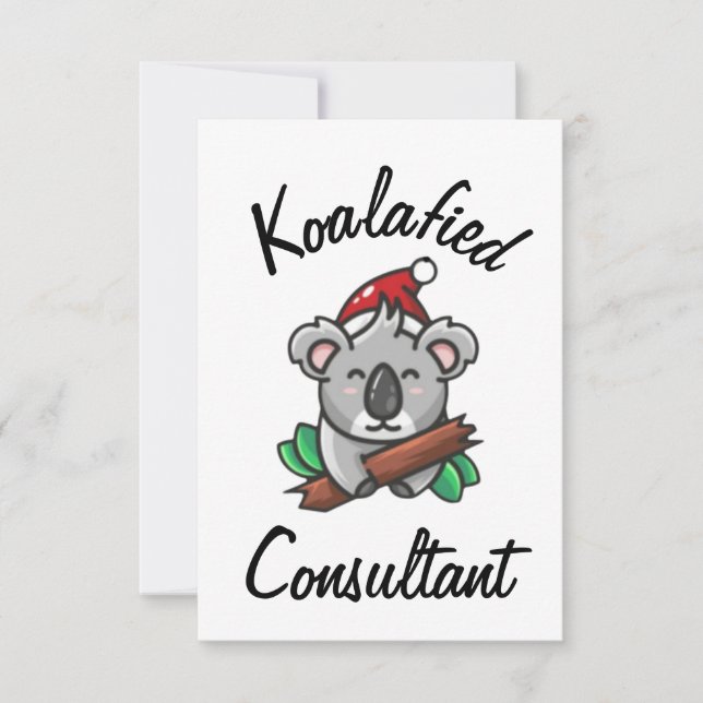 Koalafied rådgivarkort kort (Framsida)