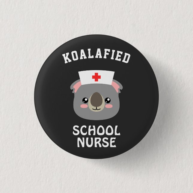 Koalafied School Nurse Knapp (Framsida)