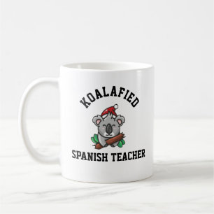 Koalafied Spain Teacher Kaffemugg