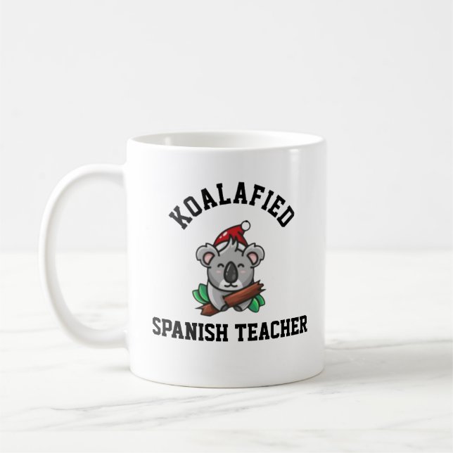 Koalafied Spain Teacher Kaffemugg (Vänster)
