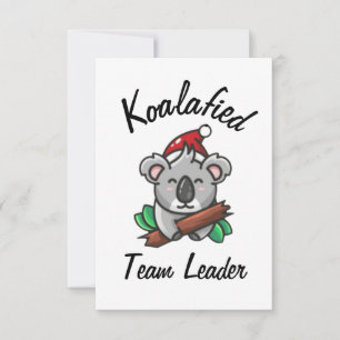 Koalafied Team Leader Card Kort