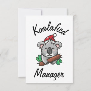 Koalafierad chefskort kort
