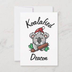 Koalafierad Diakon-kort Kort