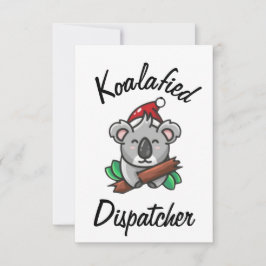 Koalafierad Dispatcher-Kort Kort