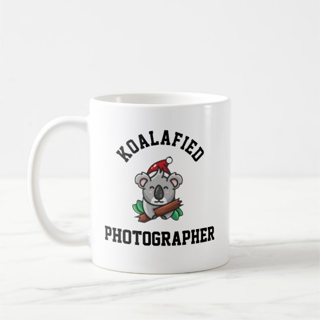Koalafierad fotograf kaffemugg (Vänster)