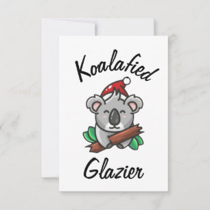 Koalafierad Glaserarkort Kort