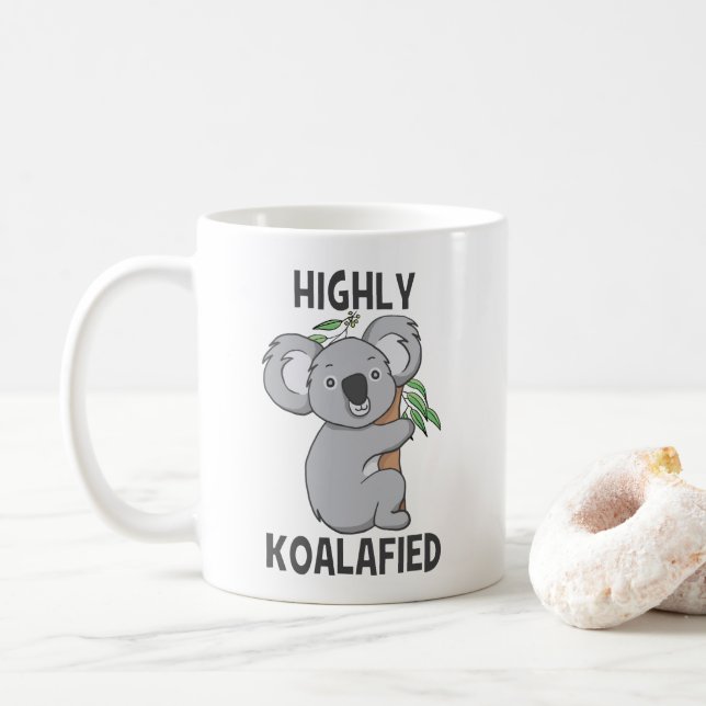 Koalafierad Koala Kaffemugg (Med munk)