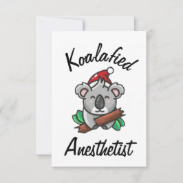 Koalafierad Narkosläkare Kort