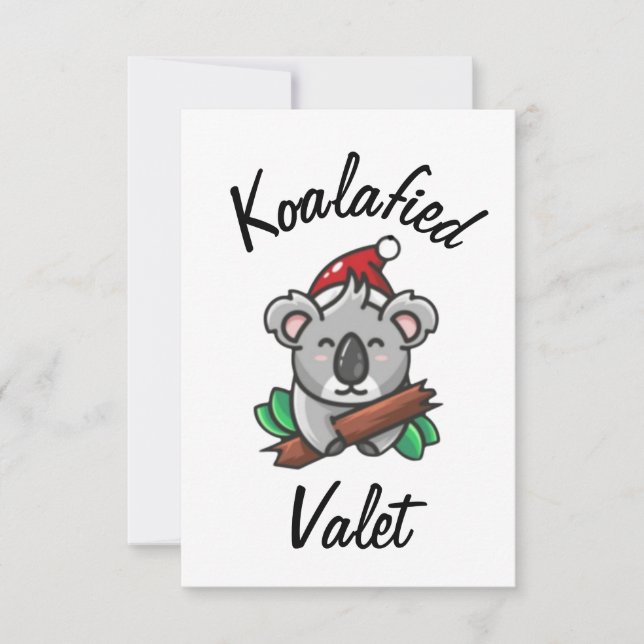 Koalafierad Parkeringstillståndskort Kort (Framsida)