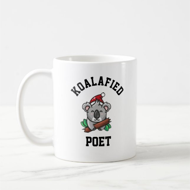 Koalafierad poet  kaffemugg (Vänster)