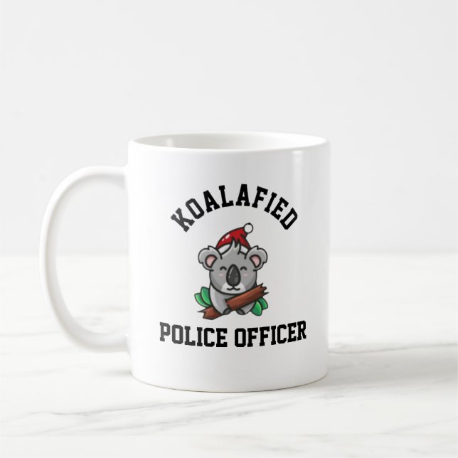 Koalafierad polis kaffemugg (Vänster)