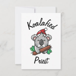 Koalafierad Präst Kort