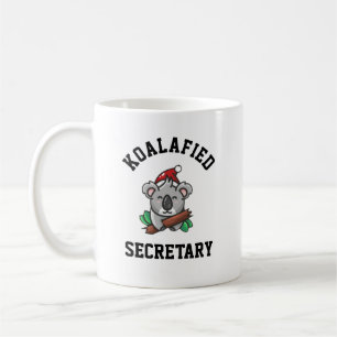 Koalafierad sekreterare kaffemugg