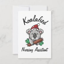 Koalafierad vårdbiträdeskort