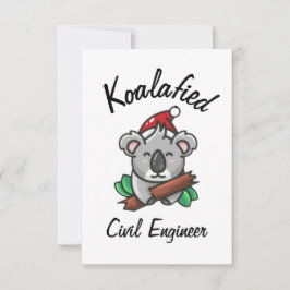 Koalafierat Civilingenjörskort Kort