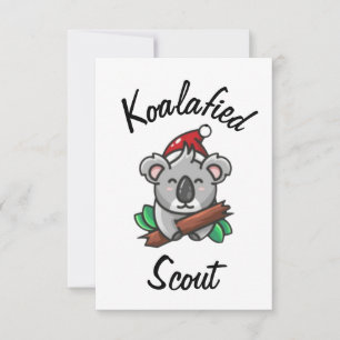 Koalafierat Scout-kort Kort