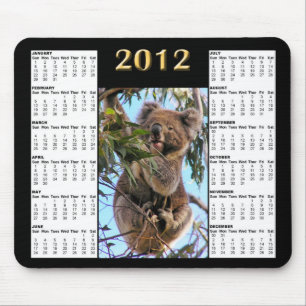 Koalakalender 2012 Mousepad Musmatta
