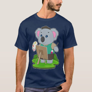 Koalamålare Målarpensel Målar T Shirt