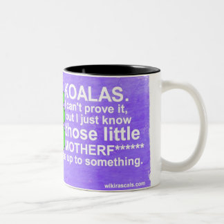 Koalas är upp till något Två-Tonad mugg