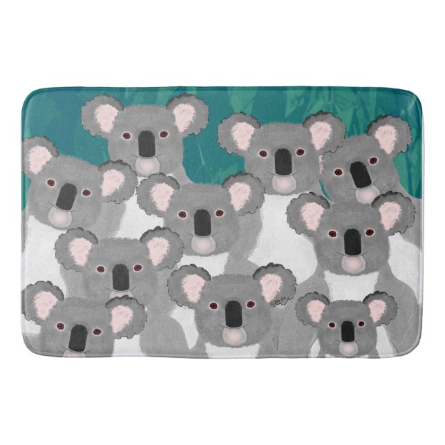 Koalas Bath Mat Badrumsmatta (Framsidan)
