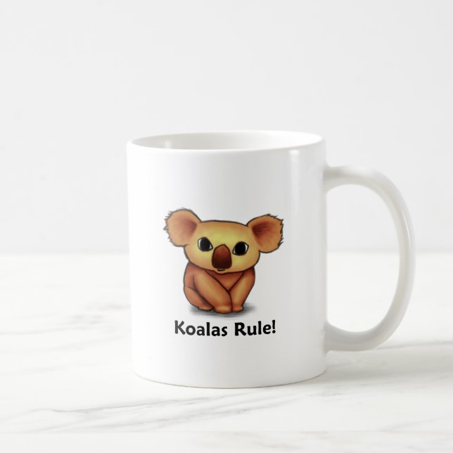 Koalas härskar! kaffemugg (Höger)