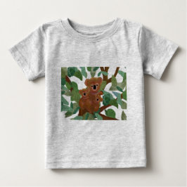 Koalas i eukalyptus t shirt