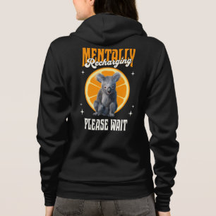 Koalas introvert humör design för mental uppladdni t shirt