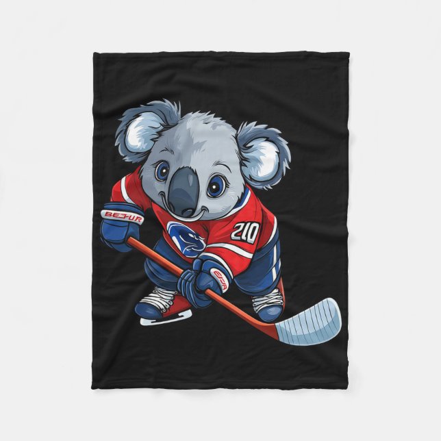 Koalas Ishockey  Fleecefilt (Framsidan)