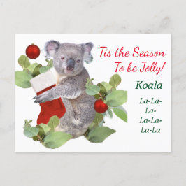 Koalas julvykort vykort