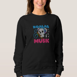 Koalas och Musik noter Musician Singer Eucalyptus T Shirt