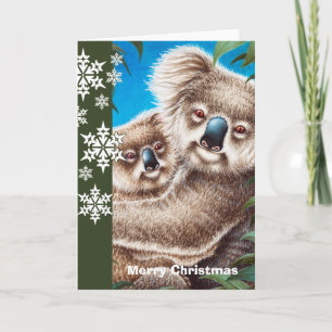 Koalasjulkort Helgkort
