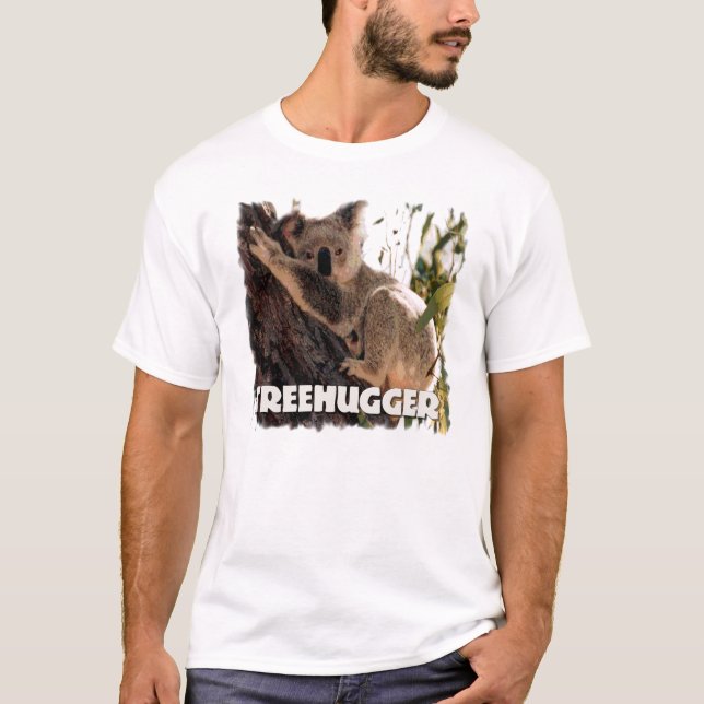 Koalatreehugger Tee Shirt (Framsida)