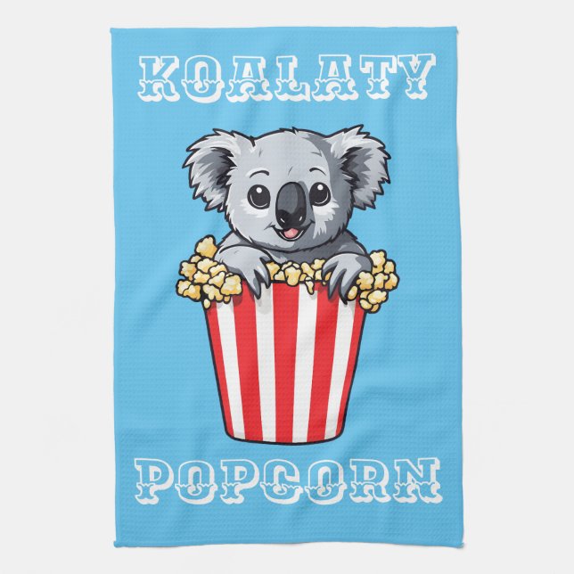 Koalaty Popcorn Kökshandduk (Vertikal)