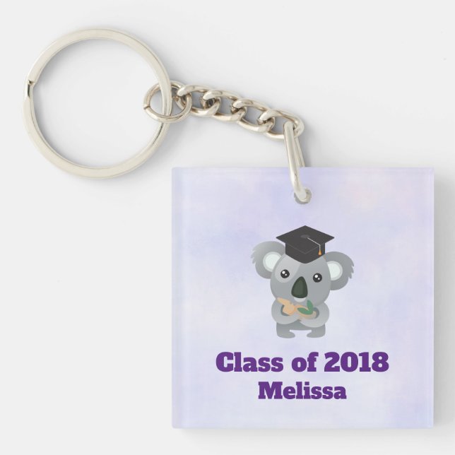 Koalaty student Pun Koala i Grad Cap (Framsidan)