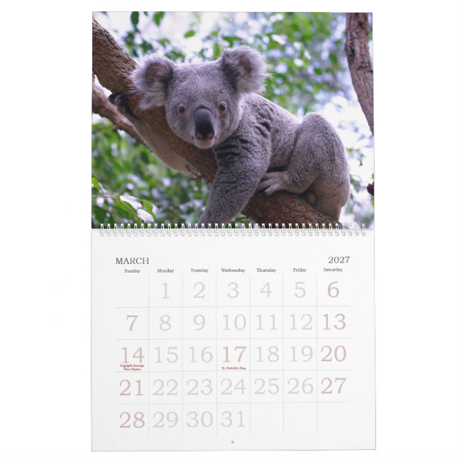 Koalendar  kalender (Mar 2027)