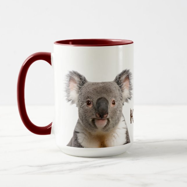Koalified Quote Roligt Koala Bear Australian Mugg (Vänster)