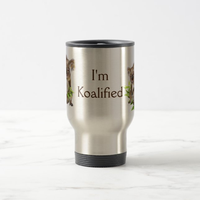 Koalified Quote Roligt Koala Bear Australian Resemugg (Center)