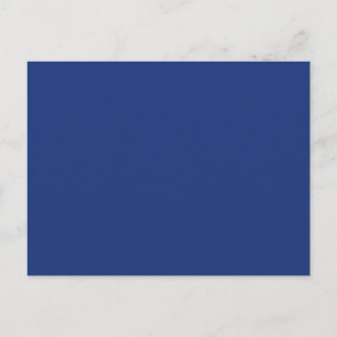 Kobalt Mörk blått Solid Trend Färg-bakgrund Vykort