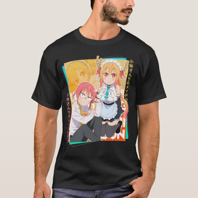 Kobayashi-San Chi No Maid Dragon T Shirt (Framsida)