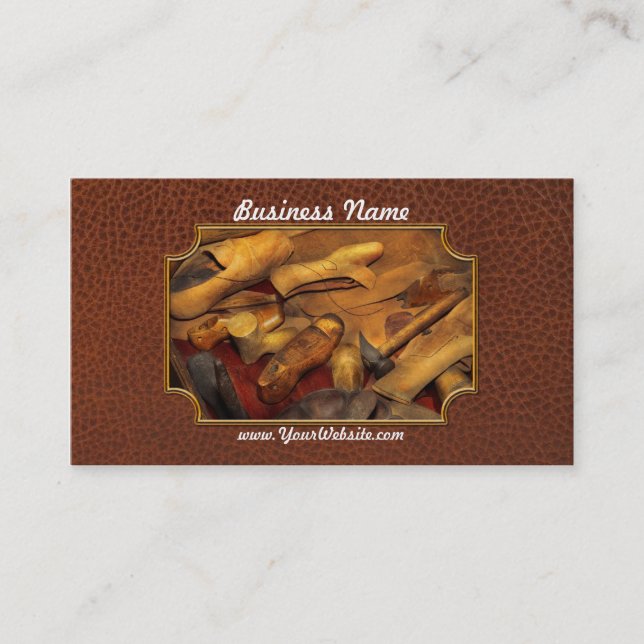 Kobbler - Verktyg Visitkort (Framsida)