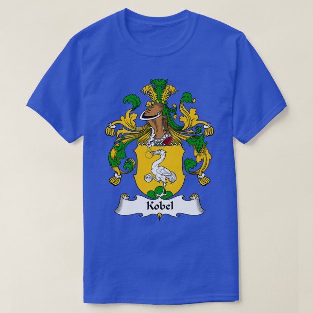 Kobel Jackar Arm Family Crest T Shirt (Design framsida)