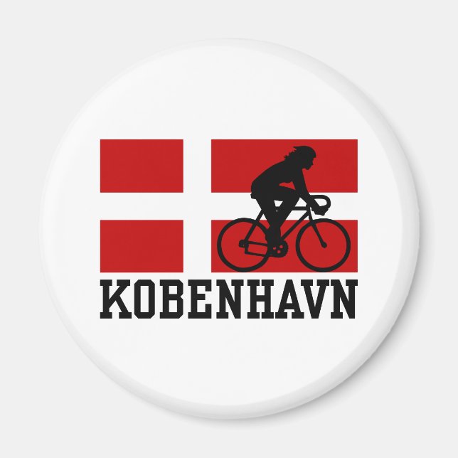 Kobenhavn (hondjur) magnet (Framsidan)