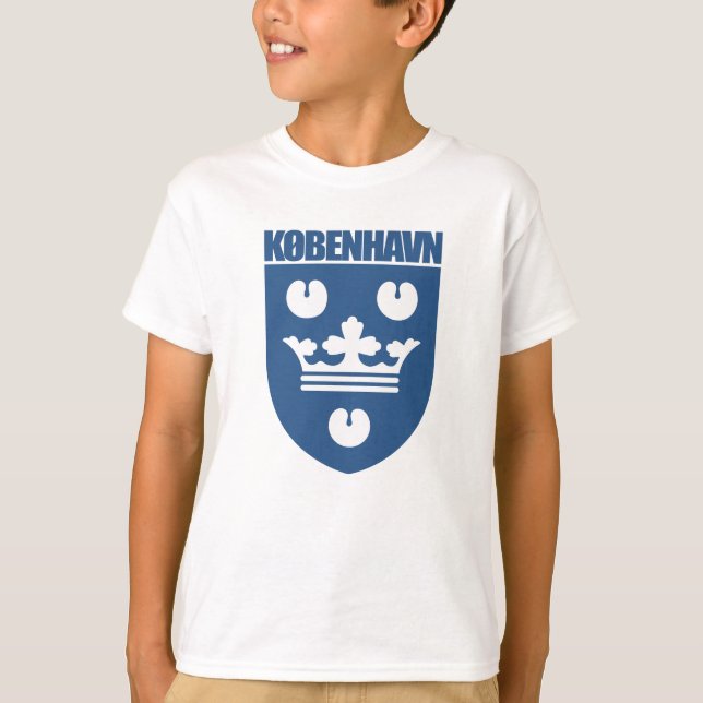 Kobenhavn (Köpenhamn) Pride Shirts T-shirt (Framsida)