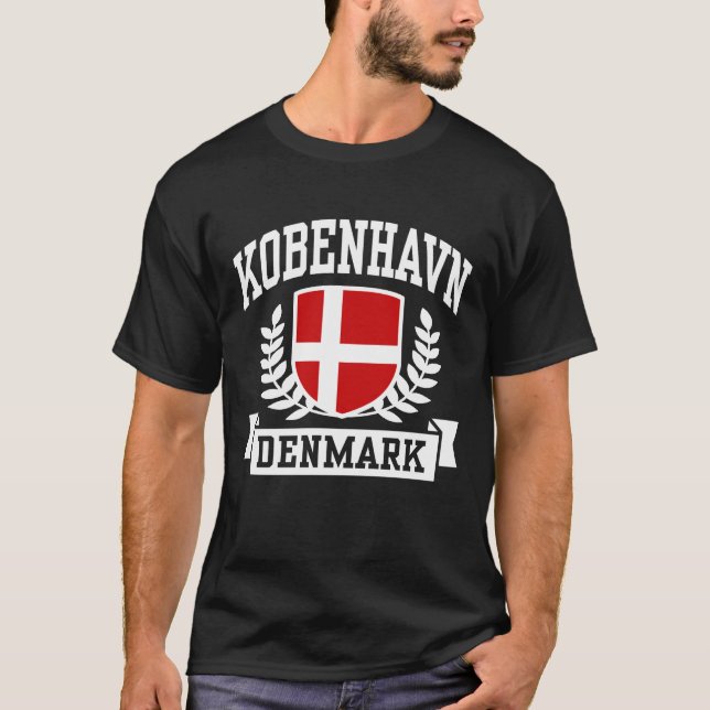 Kobenhavn Tee Shirt (Framsida)