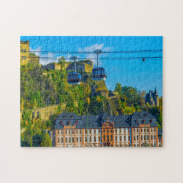 Koblenz City Tyskland. Pussel