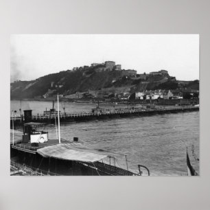 Koblenz, Ehrenbreitstein, 1910 Poster