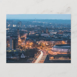 Koblenz på natten vykort