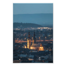 Koblenz Tyskland Fototryck